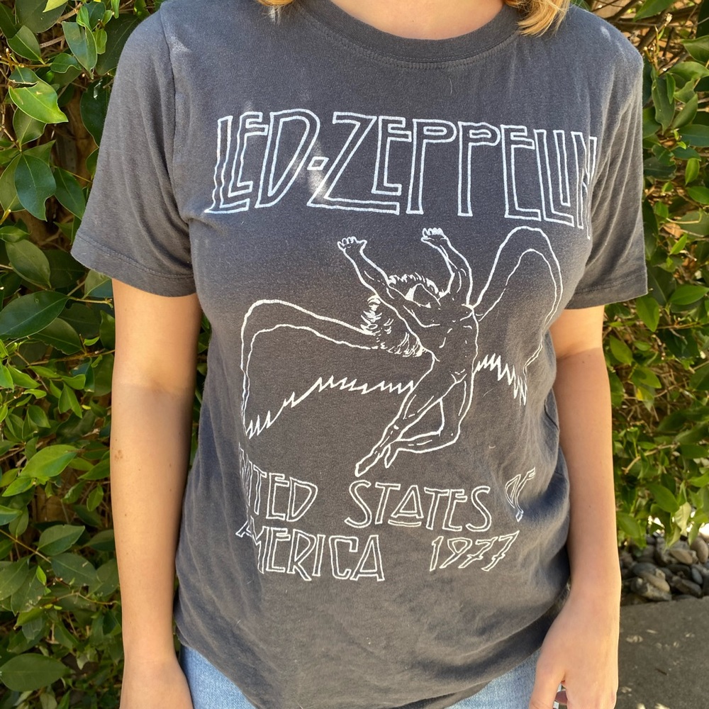 Led Zeppelin Grey T Shirt